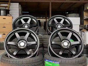 ล้อแม็กซ์อัลลอยด์ขนาด 17 18 19 20 นิ้ว สำหรับรถแข่ง 120 114.3 139.7 JDM รุ่น <span class=keywords><strong>TE37</strong></span> สำหรับรถ BMW M3 M4 F80 F82 E46 E90 E91 F30 และ Subaru WRX STI - Product Image 4