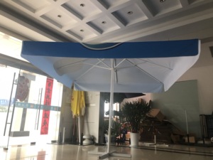 <span class=keywords><strong>Parapluie</strong></span> de jardin <span class=keywords><strong>carré</strong></span> personnalisé, grand format, pour patio en plein air, avec supports - Product Image 2