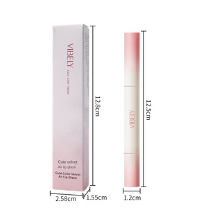 Bálsamo Labial de Maquillaje de Alta Calidad 2g, Etiqueta Privada, Lápiz Labial de Belleza, Mate, Terciopelo, Antiadherente, Brillo Labial - Product Image 1