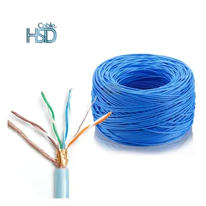 高品質のCat5ケーブル純銅24Awg4Pr 0.5SftpCat5ケーブル305M1000Ft