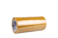 Ruban d'emballage de boîte BOPP coloré usine acrylique écossée transparente vente en gros ruban adhésif thermofusible Bopp simple imperméable marron
