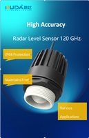 Capteur radar millimétrique sans contact LUDA LDRR03 120 GHz, contrôleur, capteur de débit en plastique étanche avec support OEM