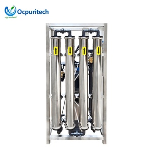 Machinerie de traitement de l'eau de haute qualité, système de filtration d'eau par osmose inverse industrielle 1000LPH pour l'eau de ville - Product Image 4
