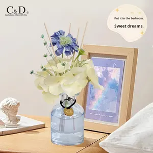 Diffuseur d'arômes de grande capacité 100 ml, taille standard, longue durée, série de senteurs florales et fruitées, aromathérapie sans feu, intérieur, chambre à coucher - Product Image 3