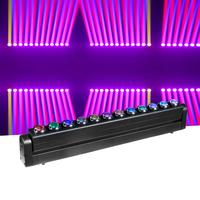 Barre de lumière LED rotative en gros 12x15W, projecteur à faisceau mobile, éclairage DJ, barre lumineuse LED pour la décoration de scène