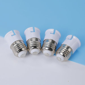 Honeyfly E27 để <span class=keywords><strong>B22</strong></span> đèn ổ cắm PP chủ chuyển đổi kết nối ngọn lửa chống cháy cơ sở <span class=keywords><strong>Adapter</strong></span> ánh sáng phụ kiện Ổ cắm chuyển đổi - Product Image 5