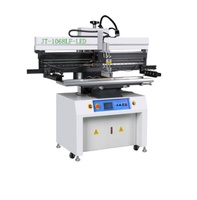 SMT-impresora semiautomática PCB, máquina de impresión de pasta de soldadura smt