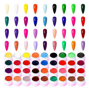 طلاء أظافر جل بألوان نقية طلاء أظافر جل بالأشعة فوق البنفسجية طلاء أظافر عالي الصبغة طبيعي - Product Image 2