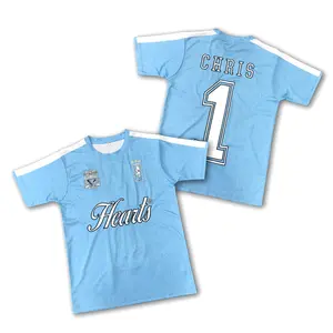 Camiseta de fútbol retro personalizada, uniforme de fútbol barato para servicio de aficionados