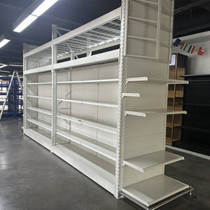 Étagère en fer légère de qualité commerciale étagère de rangement Garage cuisine Durable robuste assemblage magasin bureau salle de stockage 160 lb charge - Product Image 1