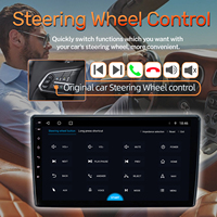 Reproductor Multimedia para Automóvil Android 4+64G de 4 Núcleos con Navegación GPS y Pantalla Táctil para Toyota Tacoma 2005 2006 2007 2008 2009 2010-2013