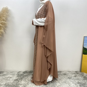 African Luxury Rhinestone Jalabia Abaya Formal Fashion Batwing Sleeve Evening Dress <b>Kaftan</b> for Women 6739# - Product Image 4