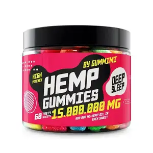 Private Label Premium Hanf extrakt Gummies Bär Hanf Gummi gegen Schmerz Stress abbau Gummies