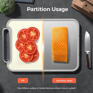 Tablas <span class=keywords><strong>de</strong></span> <span class=keywords><strong>Cortar</strong></span> <span class=keywords><strong>de</strong></span> Titanio Puro <span class=keywords><strong>de</strong></span> Doble Cara FLYWOD, <span class=keywords><strong>Tabla</strong></span> <span class=keywords><strong>de</strong></span> <span class=keywords><strong>Cortar</strong></span> <span class=keywords><strong>de</strong></span> Plástico PP, <span class=keywords><strong>Tabla</strong></span> <span class=keywords><strong>de</strong></span> <span class=keywords><strong>Cortar</strong></span> <span class=keywords><strong>de</strong></span> Titanio PP para Cocina - Product Image 2