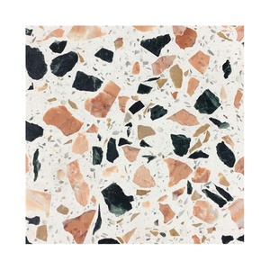Dalles de dessus de vanité de comptoir en carreaux de terrazzo en <span class=keywords><strong>ciment</strong></span> poli en pierre artificielle bon marché - Product Image 5