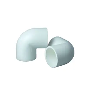 Conector de tubería de plástico y pvc de todos los tamaños, tubería de <span class=keywords><strong>codo</strong></span> de 90 grados para suministro de agua y drenaje - Product Image 1
