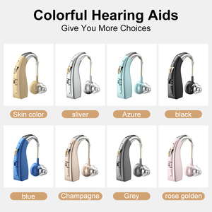 Aide auditive BTE à faible coût certifiée CE/FCC, rechargeable, 2 canaux, réduction du bruit, 500Hz-3100Hz, amplificateur sonore pour seniors - Product Image 2
