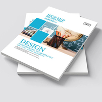 Service d'impression de brochures personnalisées OEM en couleur, carton/papier offset, prospectus commerciaux personnalisés, catalogues, dépliants
