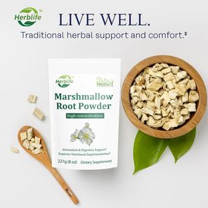 OEM ODM Private Label <b>Marshmallow</b> Root Extract Powder-High in Mucilage Soluble Fiber,Supports Digestive, Health Supplement,Vegan - Product Image 3