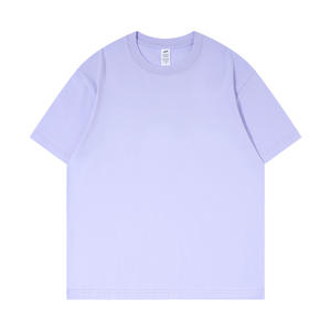 مصنع مخصص قطن عادي تي شيرت جودة عالية نقية تي شيرت للرجال 230 جم/متر مربع كبير الحجم فضفاض تي شيرت - Product Image 4