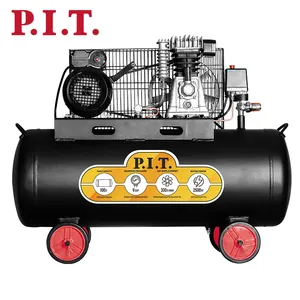 PIT professional powerful high pressure switch portable 100L air compressor machine