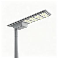 Lampadaire Solaire Tout-en-un OEM Personnalisé en Usine 100W 150W IP66 Robuste pour Projets Extérieurs et Éclairage Routier