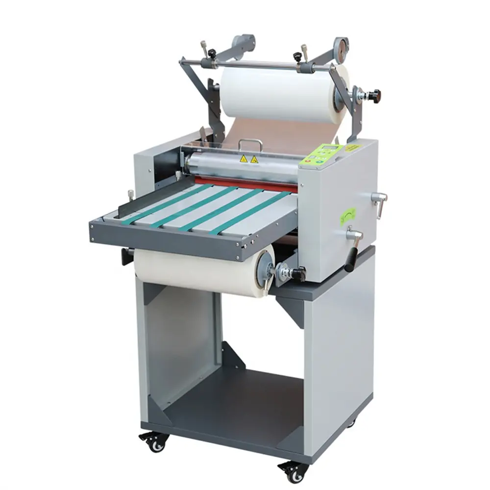 Q303 L386 Office Hot Roll Lamineren Machine Papier 386 Laminator A3 Formaat Buidel Laminator