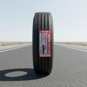 ยางรถบรรทุกจีน ขอบยึดเกาะหลายจุด สำหรับงานหนัก 12R22.5 16PR แบบไม่มียางใน - Product Image 1