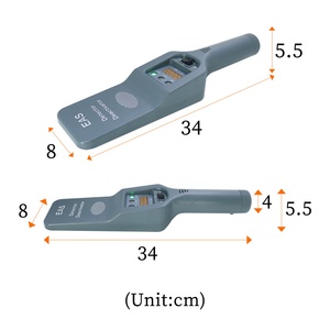 เครื่องตรวจจับฉลากและที่จับป้าย EAS AM หรือ RF 8.2MHz หรือ58 HZ ลดเสียงรบกวนเสียงและแสงสำหรับร้านขายเสื้อผ้า - Product Image 6