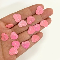 Paillettes en vrac en forme de cœur rose en PVC/PET, multicolores mélangées, pour confettis de fête et décoration DIY faite à la main