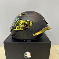 Casco de Moto Integral Homologado en Oferta, Casco de Seguridad para Carreras con Alerón Grande para Todas las Estaciones