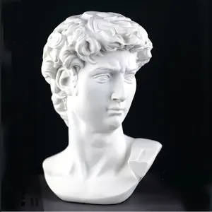 यूरोपीय-शैली ग्रीक चरित्र वीनस डेविड प्रतिमा राल कला मूर्तिकला प्लास्टर की तरह आभूषण मॉडल कस्टम