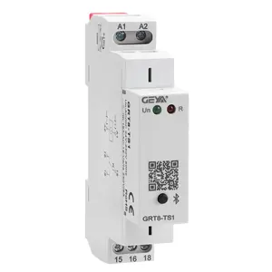 GEYA-Interruptor de escalera GRT8-TS1-240, relé de control de tiempo para control de iluminación, AC 24V DC 240V 1SPDT