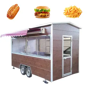 Hot Sale Mobiele Food Cart Design Groentekarren Ontwerpen Mobiele Snoepkar Cateringtrailers