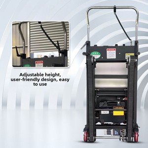 Carretilla Elevadora Eléctrica Plegable Silenciosa de Acero Inoxidable con Batería de Litio de 300 kg para <span class=keywords><strong>Transporte</strong></span> en Fábrica - Product Image 2