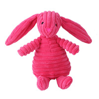 Jouet à mâcher en peluche pour chien, grincement de dents, design animal, pour petits et moyens chiens