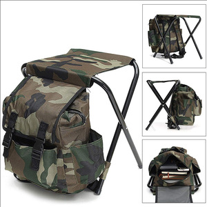 Sac à dos pliable personnalisé pour la pêche, chaise, glacière, sac à dos - Product Image 2