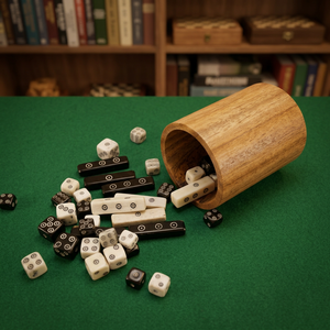 Dés à quatre faces en os naturel, faits à la main, de qualité supérieure, pour jeux historiques vikings et médiévaux, fabricant en gros - Product Image 3