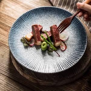 Nordic Design Dinner <strong>Set</strong> <strong>Plates</strong> Blue Modern Party Italian Round <strong>Plates</strong> Dinner <strong>Sets</strong> Ceramic Elegant <strong>Kitchen</strong> Dishes - Product Image 2