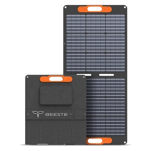 BEESTE Top Marque Top Vente 100W Haute Qualité Flexible Pliable Panneau Solaire Système Solaire Kit Solaire Charge Solaire - Product Image 1