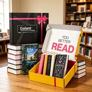 Boîte d'expédition personnalisée en carton ondulé avec logo pour abonnement, emballage cadeau pour carnets et livres reliés - Product Image 2