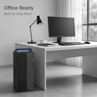 Pesanan Massal Perangkat Bisnis Hygon 3350 3.0GHz 8 Core 16GB Memori 256G NVME SSD 2GB GPU Chassis 15L Dengan Periferal Standar