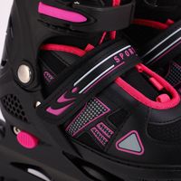 Patins à roulettes ajustables EACH, vente en gros, chaussures de roller lumineuses à trois roues