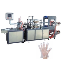 Fabricant professionnel de machines à film pour gants en PE, machine à gants longs en plastique PP PE