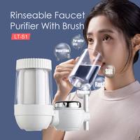 Nouvelle arrivée filtre à eau purificateur monté sur robinet avec fonction de rinçage