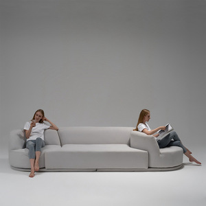 Canapé en tissu italien minimaliste haut de gamme et durable pour salon, canapé modulaire multifonctionnel rotatif créatif, <span class=keywords><strong>marque</strong></span> RH, modèle 20 - Product Image 5