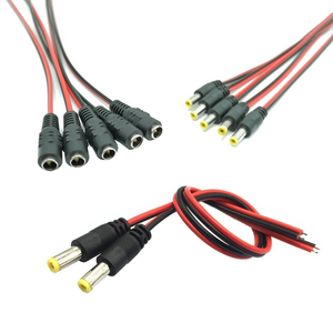 12V 5,5x2,1 mm vrouwelijke DC-voedingsaansluiting Jack Connector Kabelstekkerdraad voor CCTV LED-licht - Product Image 3