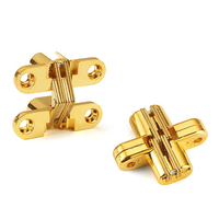 Invisible Cross Concealed Wooden Doors Soss Hinges