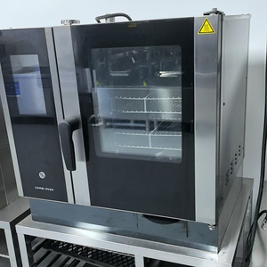 Nuevo Horno Combinado Eléctrico Profesional de 6 Bandejas con Pantalla Táctil Inteligente de Convección a Vapor para Restaurantes y Hoteles - Product Image 3