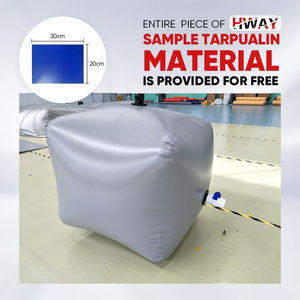 Réservoir de stockage d'eau rectangulaire en PVC de <span class=keywords><strong>500L</strong></span> pliable à lumière douce et bon marché personnalisé par le fabricant direct - Product Image 6